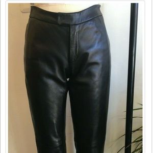 Rare Vintage Gucci Heavy Duty leather pant